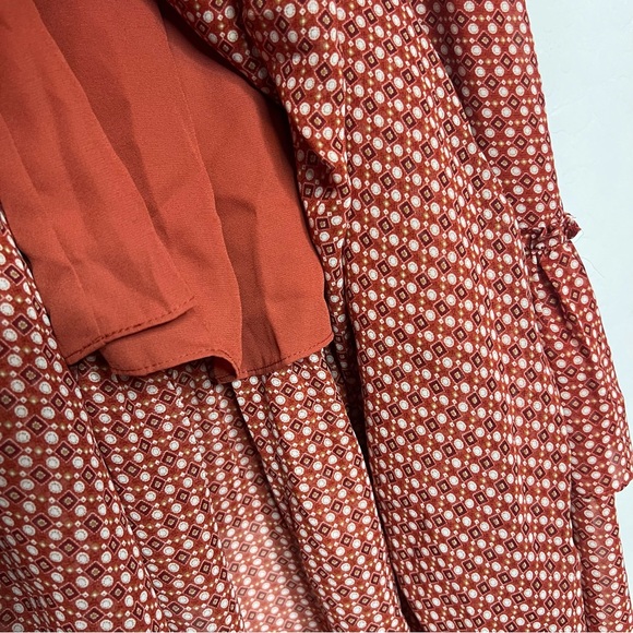 MAX STUDIO Ruffle Maxi Dress. Size Large - Picture 9 of 12